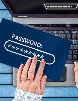 Cybersecurity blog photo password